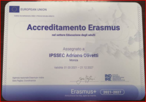 Certificato accreditamento Adulti
