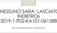 Nessuno sarà lasciato indietro